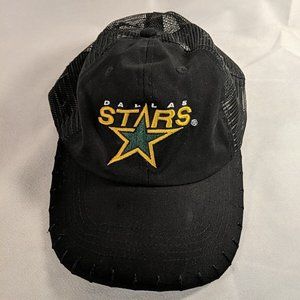 Dallas Stars Black Mesh Baseball Cap Hat NHL Coors Light Adjustable Hockey